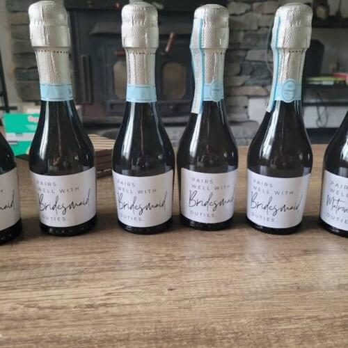 Custom Bridesmaid Proposal Wine Label, Maid of Honor Proposal, Will you be my Bridesmaid, Bridesmaid Gift Box, Bridesmaid Candle