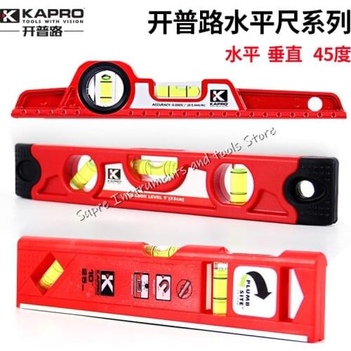 Israel KAPRO small die-cast spirit level, Horizontal tools for decoration, masonry level tool for floor installation