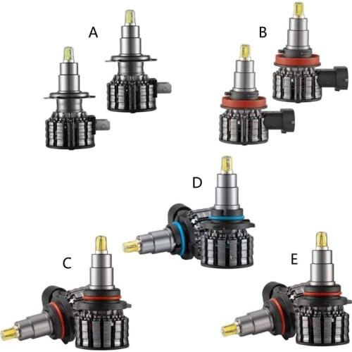 LED Headlight Bulbs Conversion Kit 360-degree 4 Sides H7 H8 H9 H11 9005 HB3 9006 HB4 9012 Car High Low Beam Light Bulbs New