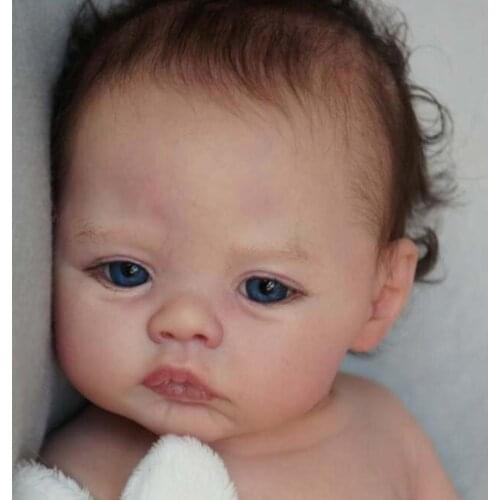 17 inches Premie Size Meadow Reborn Doll Kit With Popular Soft Lifelike Unpainted Reborn Doll Kits Diy Dolls