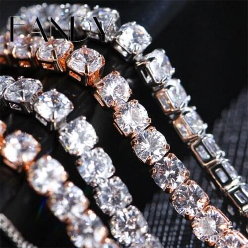 IF ME Fashion Crystal Cubic Zircon Bracelets For Women Gold Color Round Charm Bracelet Adjustable Pulsera Bijoux Bridal Jewelry