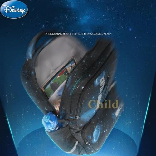 2021 New Marvel Middle School Students Simple Schoolbag Starry Sky Backpack Fashion Boy Large Capacity Waterproof Backpack