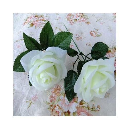 New Artificial Rose Silk Flower Beautiful Wedding Bouquet Home Furnishings Christmas Ornament Shooting Prop Supplies 18 colors