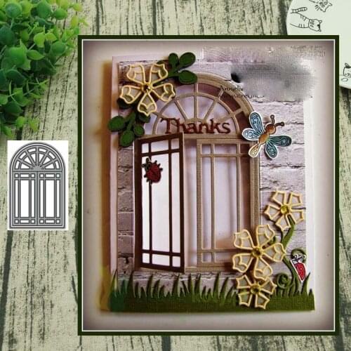 NEW Metal Cutting Dies Santa doorfor Scrapbooking Steel Craft Die Cut Embossing Paper Card Album Stencil