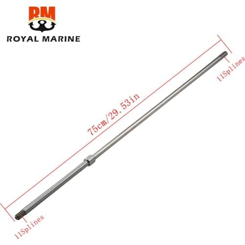 682-45501-10 Drive Shaft (long) For Yamaha Outboard motor 9.9HP 15HP Replacement parts for outboard engine 682-45501