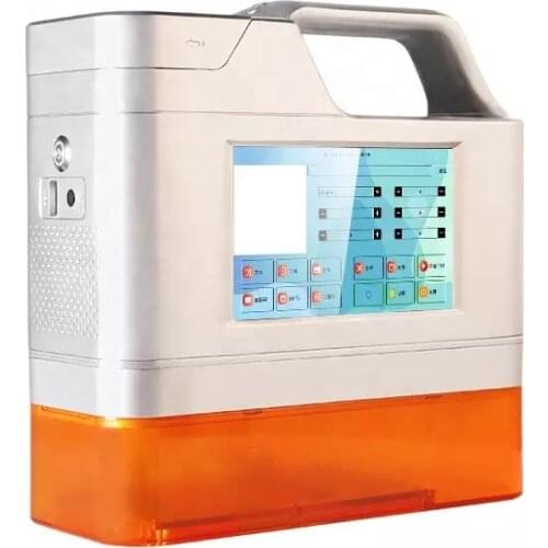 Coding Laser Machine Handheld Fiber Optical Light Source Mini Laser Printer for Logo QR Wood Plastic Leather Board