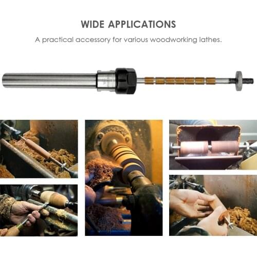 Woodworking Lathe Pen Expanding Tire Wood Rotary Lathe Collet Accessory Spindle DIY Pen Woodworking Machinery Tool Shank