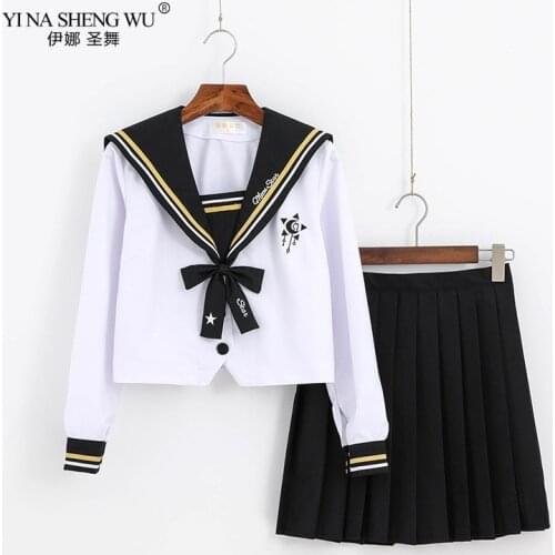 School Girl Skirt Japanese Style JK Uniform Japan Fashion College Sailor Costume Pleated Skirt Anime for Girls Student Clothes