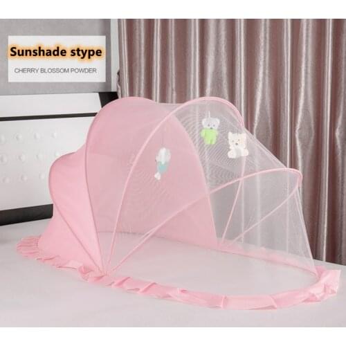 Foldable mosquito nets for cribs Mosquito cover for newborns Portable childrens mosquito net Childrens tent canopy on the crib