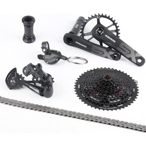 2021 Sram SX Eagle DUB Groupset Kit Shifter Lever Rear Derailleur Chain Cassette 9-50T XD Freewheel X1 1000 1X12 Speed Crankset