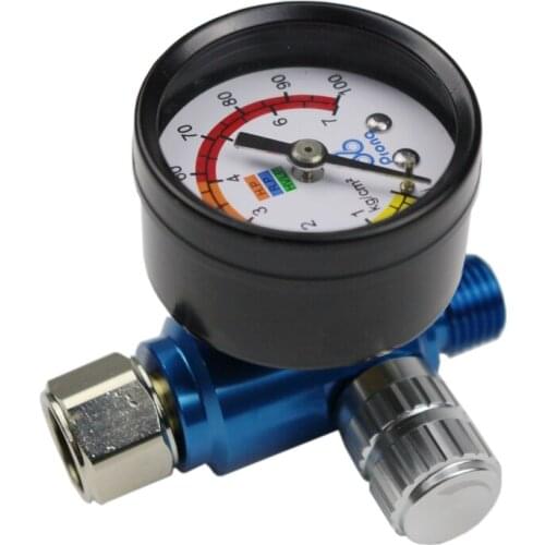 1/4" Thread Air Pressure Regulator Gauge for Compressor HVLP Paint Spray Gun Pneumatic Tool Accessory Tools Water Guns Sprayer