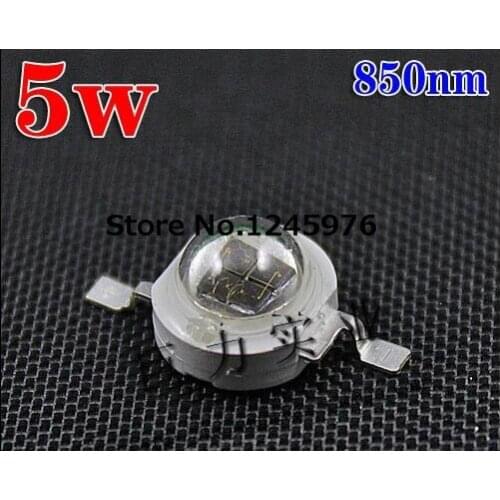 5W 850nm Infrared induction high-power LED light-emitting diode Light Beads