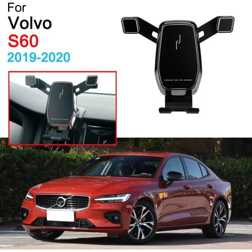 Car Phone Holder Air Vent Mount Clip Clamp Mobile Phone Holder for Volvo S60 Accessories 2019 2020