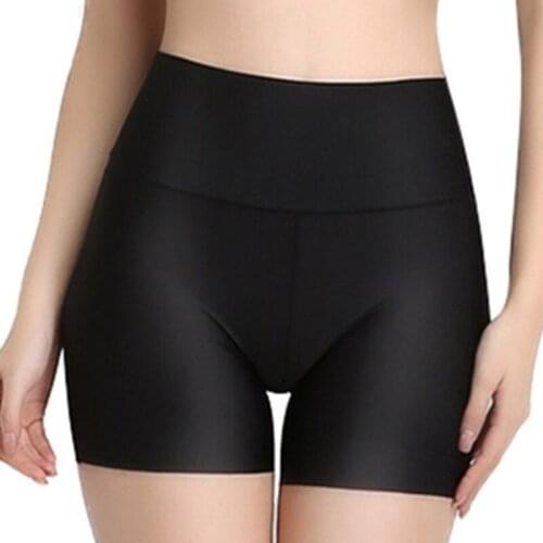 Ice Silk Seamless Anti Empty Bottoming Safety Pants Womens Safety High Quality Shorts Summer Thin Shorts For Ladies