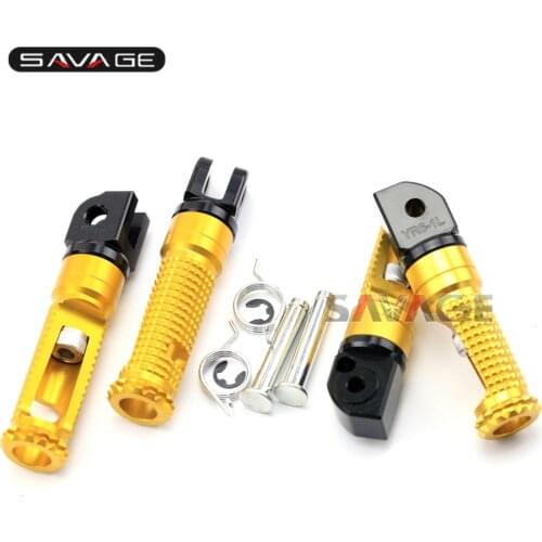 For YAMAHA FZ-07 FZ-09 FJ-09 FZ-10 FZ8 FZ6 FZ1 MT-10 MT-09 MT07/Tracer XSR 700 900 Rider Passenger Front Rear Foot Pegs Footrest