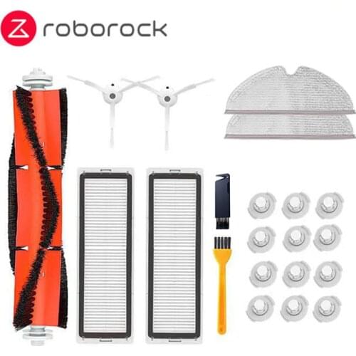 HEPA Filter Side Brush Main Brush Mop Cloths for Xiaomi 1s Roborock S50 S5 Max S6 Pure Robot Vacuum Cleaner Accessories