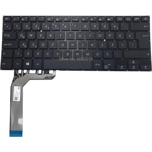 OVY TR Replacement keyboards for ASUS X407 X407U X407UA EK X407UB X407MA Turkey black laptop keyboard ASM17A7 0KNB0 F103TU00 New