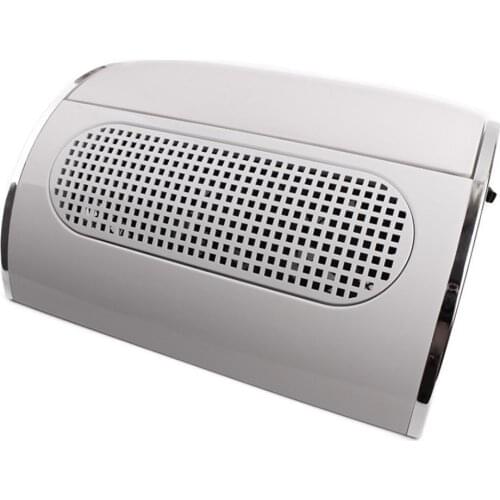 40W Powerful 3-Fan Nail Dust Suction Collector Vacuum Cleaner Manicure Tool