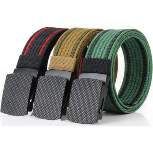 New Roller Military Canvas Belt Men and Women Adjustable Nylon Army Tactical Belts Outdoor Sport Weave Male Brand Waist Belt