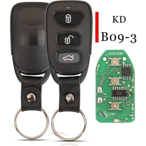 Jingyuqin 3 Buttons B09-3 KD B Series Universal Remote Key For KD-X2 KD900 KD900+,URG200 Key Machine