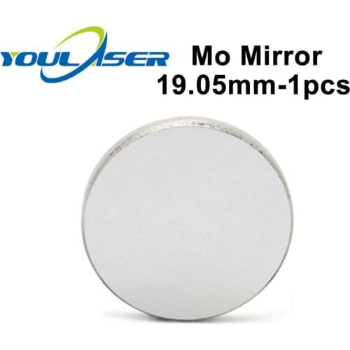 1pcs Mo Laser Reflect Mirror 19.05mm Diameter For Co2 Laser Engraving And Cutting Machine High Quality