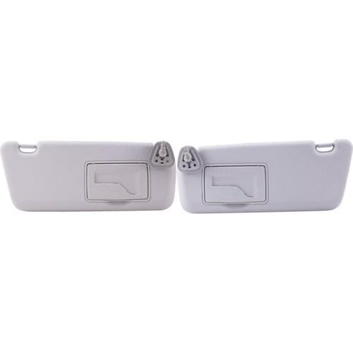 2x Sun Visor Inside Left for Hyundai I30 I30CW 2008-2011 852012L020TX 85201-2L020TX & Right 852022L020TX 85202-2L020TX