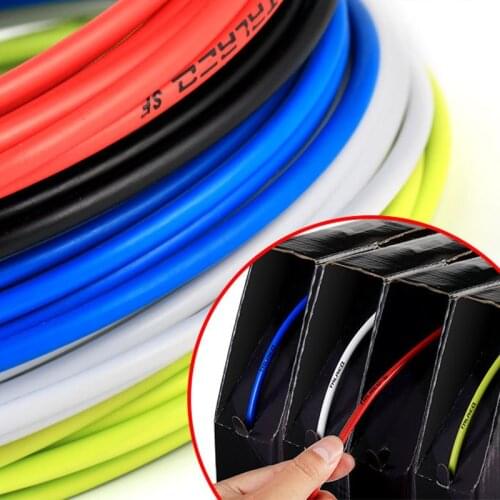 3M Mountain Road Bike Folding Bicycle Variable Speed Brake Line Pipe 4mm/5mm Brake Colorful Line Tube Housing Bike Parts JC