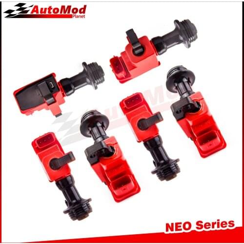 6pcs Ignition Coil Pack For Nissan Skyline R34 RB20 RB25 RB20DET RB25DET for STAGEA NEO tcd For Nissan NEO series
