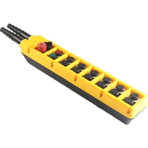 COPP-AS8 Self-locking/Momentory rainproof lifting push button crane pendant control station