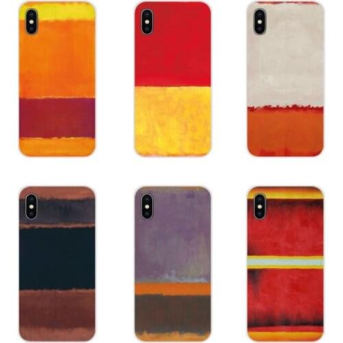 For Huawei Y5 Y6 Y7 Y9 Prime Pro GR3 GR5 2017 2018 2019 Y3II Y5II Y6II Mark Rothko painting Accessories Phone Shell Covers