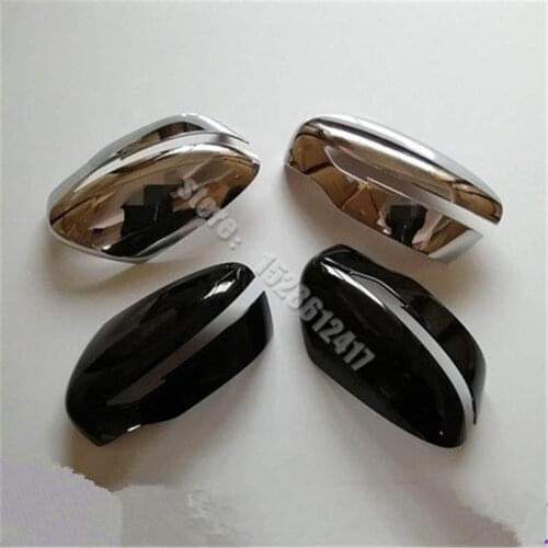 For Nissan X-Trail X Trail T32 2014-2021 ABS Chrome Door Side Mirror Cover Trim Rear View Cap Overlay Molding Garnish