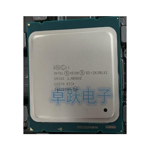 E5-2630L V2 Original Intel E5-2630LV2 2.40GHz 6-Core 15MB E5 2630L V2 LGA2011 E5 2630LV2