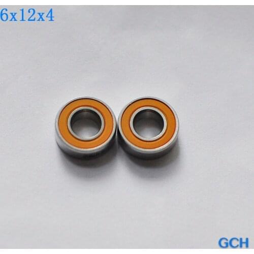 FOR AVET HX/JX RAPTOR 2 SPEED/SHIMANO TRINIDAD 16/20/30(R) 2PCS 6X12X4mm Hybrid Ceramic Bearing for Fishing Reel Bearings