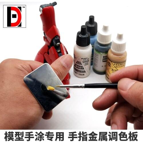 Hobby Painting Tools Finger Color Mixer Water-based paint hand-applied palette