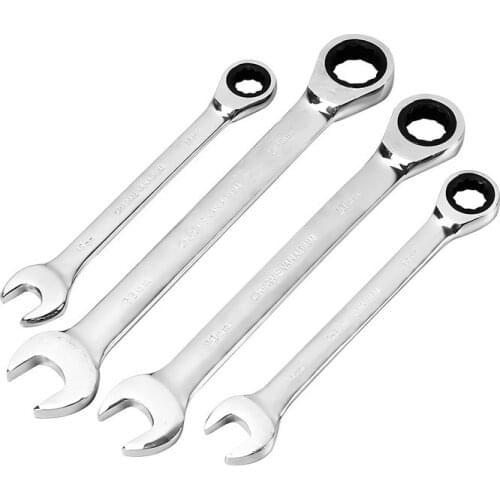 1pc Ratchet Combination Wrench Set 14 15 16 17 18 19 20 21 22 23 24 25 26 27mm High Torque Spanner Keys Gear Ring Wrenches