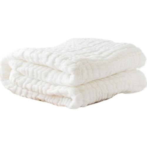 23GD Reusable Newborn Soft Breathable Gauze Bedding Bath Towel Shower Gifts Baby Muslin Blanket Infant Swaddle Wrap