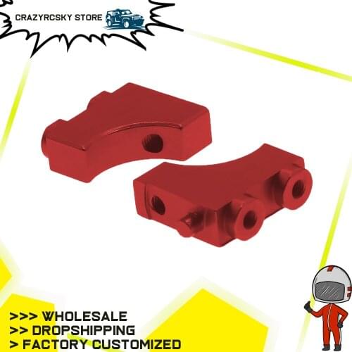 2pcs Machined Alloy Servo Post Set For Rc Hobby Model Car 1-10 Vrx Octane Vetta Karoo Ftx Outlaw Upgraded Hop-Up Parts