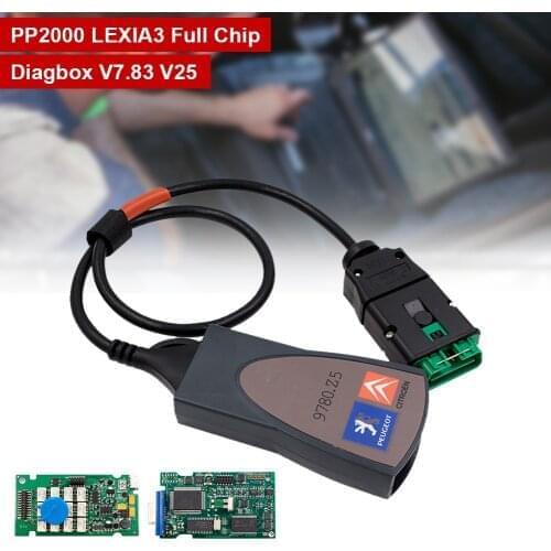 PP2000 Lexia 3 Diagnostic Scanner Diagbox for Citroen Peugeot Diagnostic Tool Scanner Interface OBD