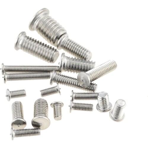 M3 M4 M5 M6 M8 Welding Screws 304 Stainless Steel Weld Threaded Studs For Capacitor Discharge Spot Nails