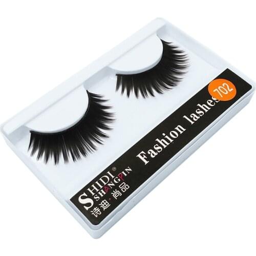 1 or 10 Pair of Dense Performances with Natural False Eyelashes Makeup Lashes Beauty Maquiagem