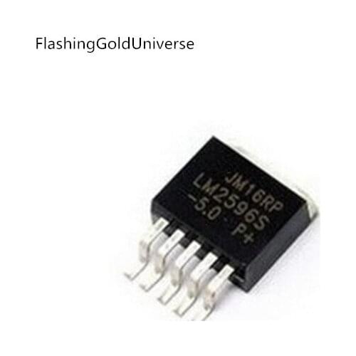 100 PCS LM2596S-5.0 LM2596S LM2596-5 v TO-263 LM2596S-5.0V