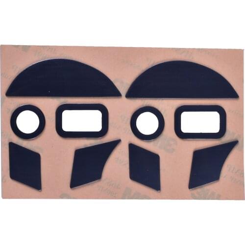 2 Set 0.6mm Replacement Mouse Feet Mouse Skates Mouse Pads for Razer Naga 2014 Gaming Mouse