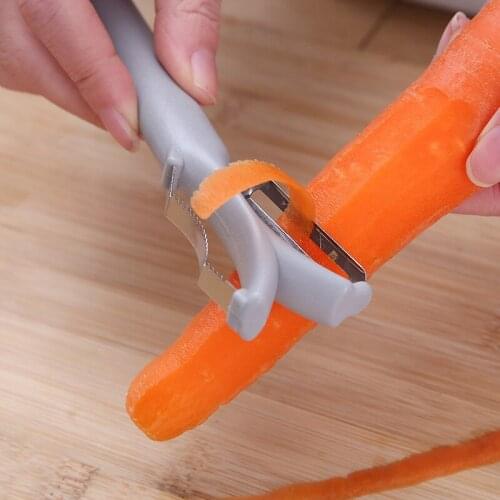 2 In 1 Vegetable Peeler Knife Cutter Potato Peeler Knife For Cleaning Vegetables Knives Cutter Grater Peelers Kitchen Gadgets