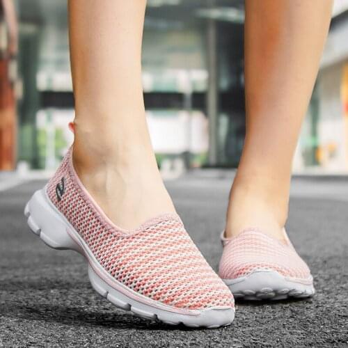 2020 brand fashion sneakers Summer shoes women loafers Slip on casual Shoes ultralight flats shoes zapatillas shoes size 35-41