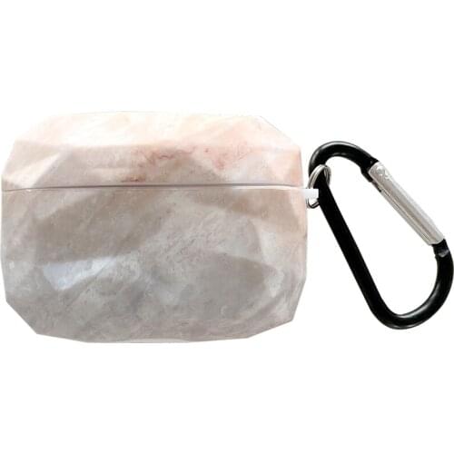3D Marble Earphone Case on Apple Airpods 1 2 Cover Bag Marble Coques for Air Pods Pro 3 Headphone Earpods Charging Box Funda