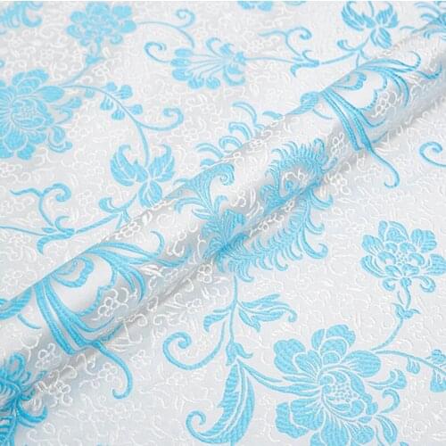 500cm*150cm Wholesale imitation silk phoenix brocade furniture cushion cloth suit cheongsam clothing dress fabric