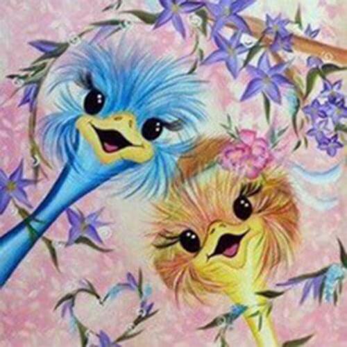 5D DIY diamond painting Colorful turkey Full square/round Embroidery Pattern 3D Cross stitch kits mosaic wall stickers