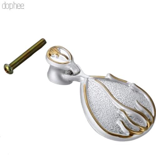 Dophee 1pc 65mm Cabinet Handles Kitchen Cupboard Door Pulls Drawer Knobs European Fashion Furniture Handle Hardware