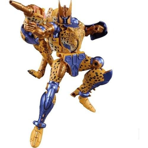 TKR 18CM MP34 MP-34 Cheetor Beast Wars Autobots CAR Metal Part Action Figure Deformation Transformation Robot Kids Gift Toys