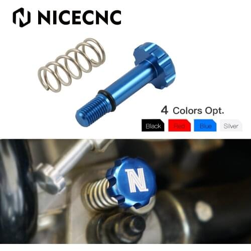 ATV Carburetor Carb Throttle Idle Adjust Screw Nut For Yamaha Raptor 700 700R Black Blue Red Sliver Aluminum Accessories